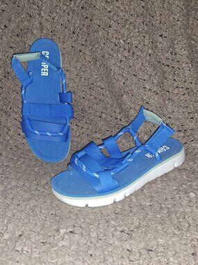 CAMPER LAB-ORUGA-Blue Paracord Fabric/Nylon Webbing Sandals-Sz 39-Near Mint